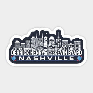 Tennessee Football Team 23 Player Roster, Nashville City Skyline Sticker